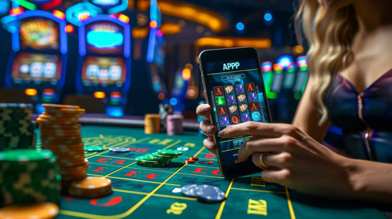Online Card Games ကတ်များနှင့် Chip များ ချထားသောမြင်ကွင်း